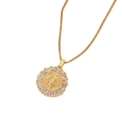 🔥🔥🔥Stainless Steel Virgin Mary Necklace 🥳🥳 Buy 2 Get 1 Free