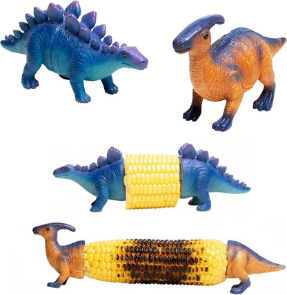 🦖 Dinosaur Corn Holders – Fun, Reusable & Stainless Steel Corn Cob Picks