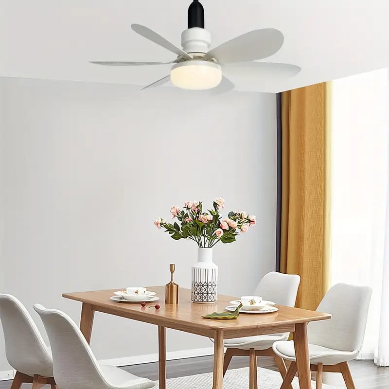 🏆LAST DAY SALE 49% OFF🔥SmartBreez 40W LED Ceiling Fan Light – 20.5” Ultra-Quiet with Remote 🎯 | E27 + FREE B22 Adapter 🔌 | For Bedroom 😴, Kitchen 👩‍🍳 & Garage 🛠️ – UK Ready! 🇬🇧