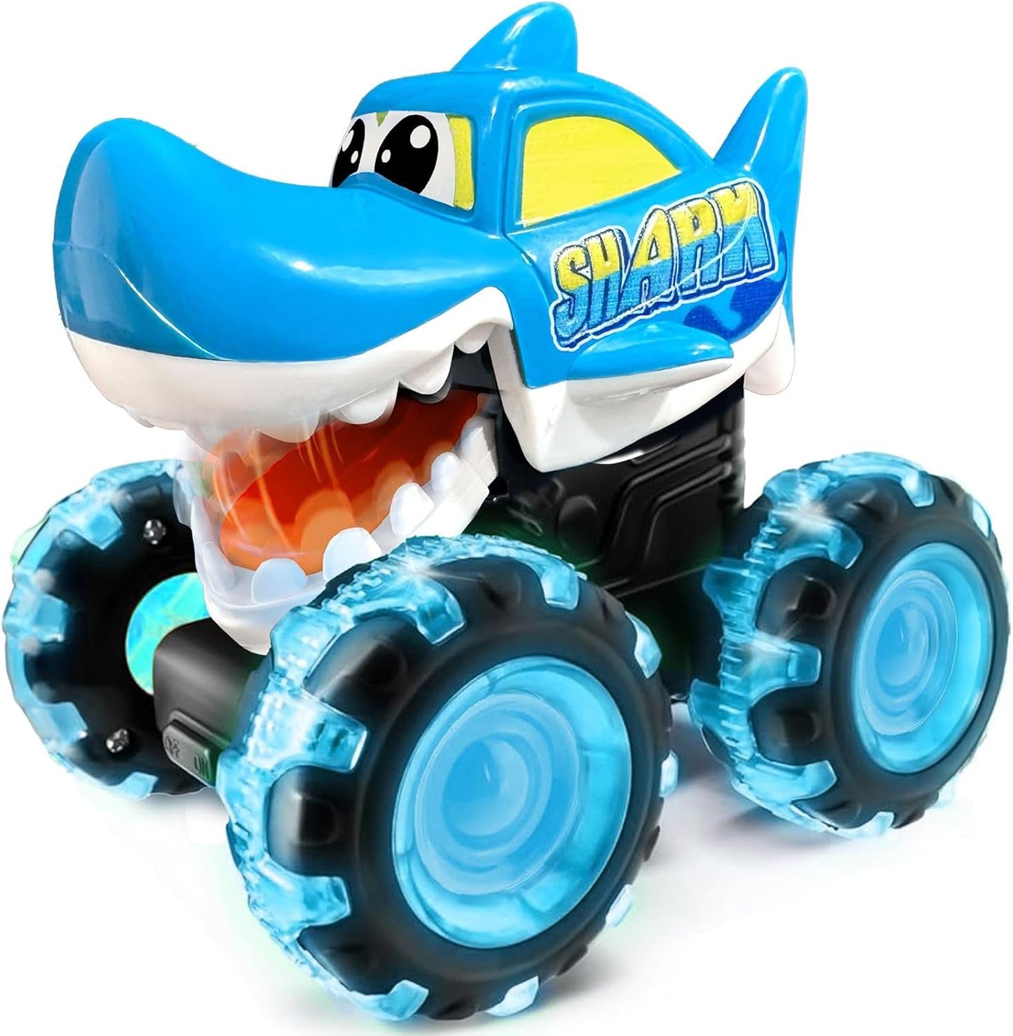 🎁Dino Truck Toy with Motion Activated Light