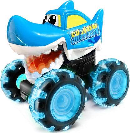 🎁Dino Truck Toy with Motion Activated Light