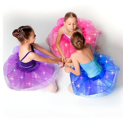 Final Clearance!🌟 Princess Glow LED Skirt | Soft, Safe & Stretchy for All-Day Play– Last Chance at This Price! 🔥🔥Buy 2 Get 10% Off