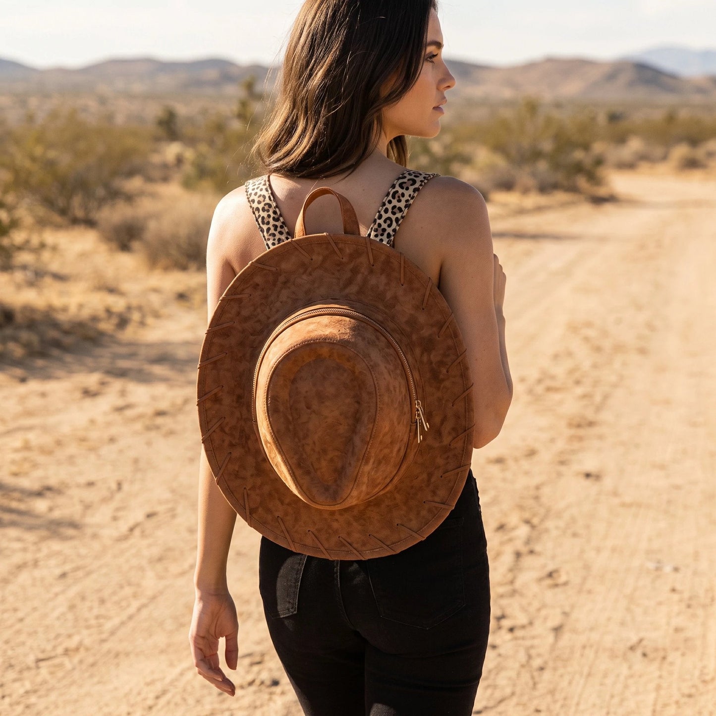 🔥Last Day 49% OFF - 🤠🐎Cowgirl Hat Backpack |✨Carry Your Style Everywhere