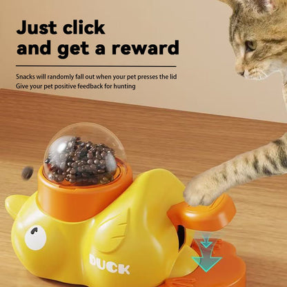 🏆Flash Sale⚡Little Yellow Duck Pet Feeder - Interactive Pecking Fun for Kids! 🔥🔥 Buy 2 Get 1 Free