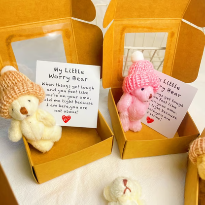 ⏰Final 3 Hours: Only $9.99🎉🎁Handmade Mini Plush Teddy Bear in Box
