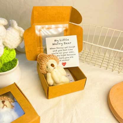 ⏰Final 3 Hours: Only $9.99🎉🎁Handmade Mini Plush Teddy Bear in Box