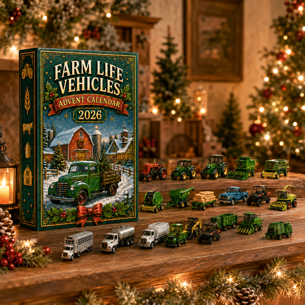 🏡🌾 The Farm Life We Remember – 24-Day Christmas Advent Calendar 🎄🚜