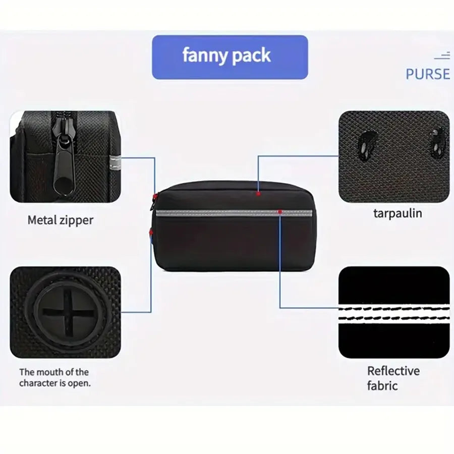 🔥Hands Free Dog Leash with Zipper Pouch