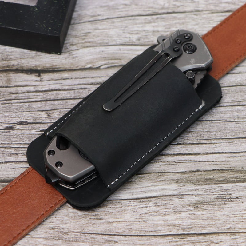 🔥Leather Pocket Belt Knife Case