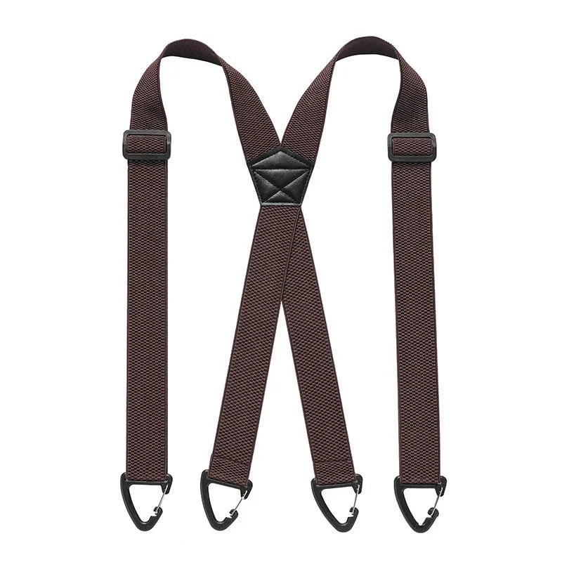 🔥⏰Men's X-Back Suspenders with Hook Clips