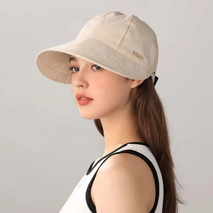 💖 Buy 1 Get 1 FREE 🌞 Women's UV Protection Wide Brim Visor Hat | Summer Essential