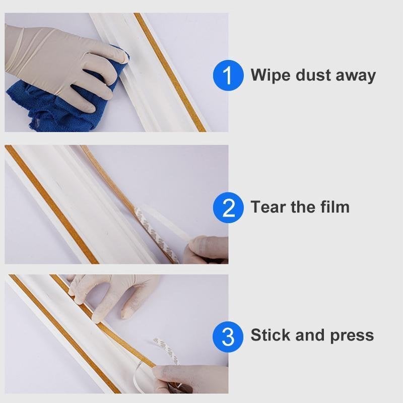🔥🔥Self-Adhesive Anti-Mold Gap Beautifying Tape (6 M/20 ft)