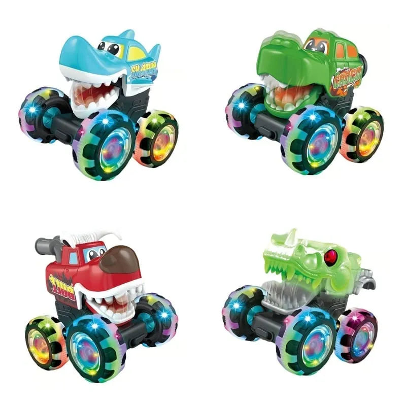 💕Glowing Monster Big Foot Toy Car