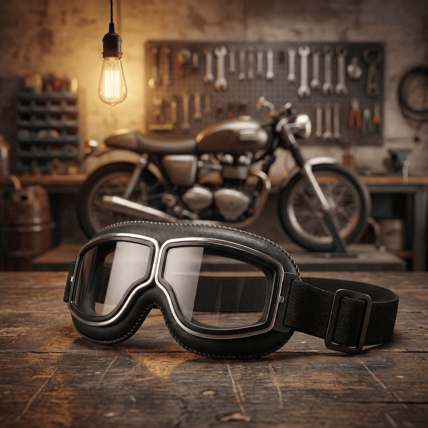 🕶️Vintage Motorcycle Goggles (Fits Over Glasses)