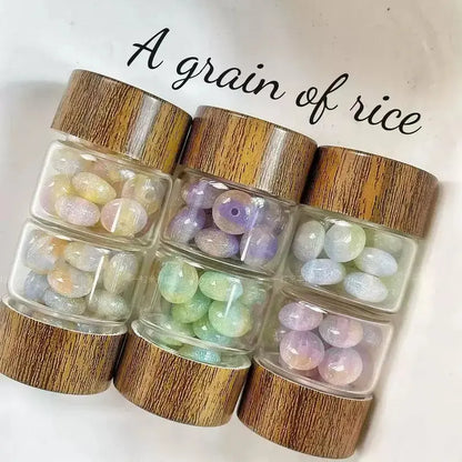 🌿 Portable Mini Glass Storage Jars