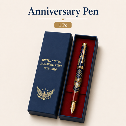 USA 250th Anniversary Notebook &amp; Pen Set A Meaningful Patriotic Gift🎁