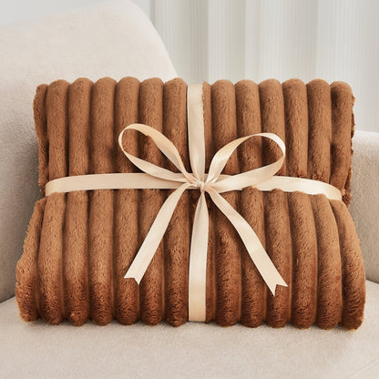🎀Popular thickened plush nap blanket