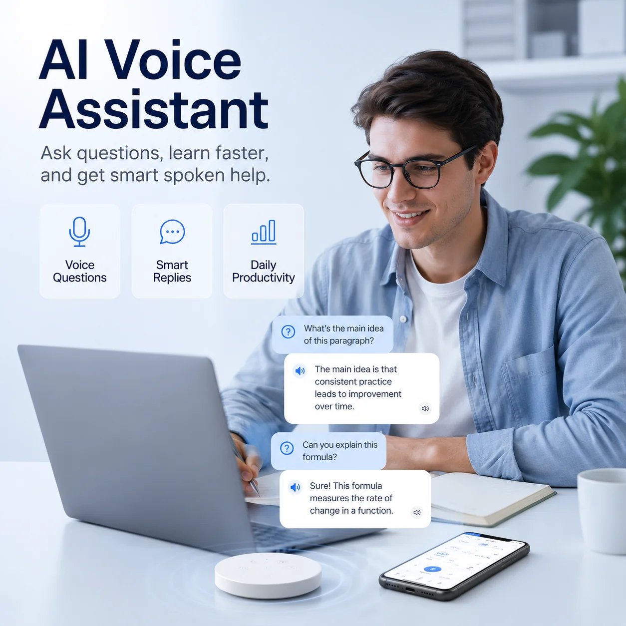 🔥HOT SALE🔥AI Language Translator Device – Real-Time Two-Way Voice Translator with Multi-Language Support
