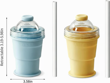 🔥Recent Offer: 49%Off🔥-2-in-1 Foldable Silicone Ice Ball Maker Cup