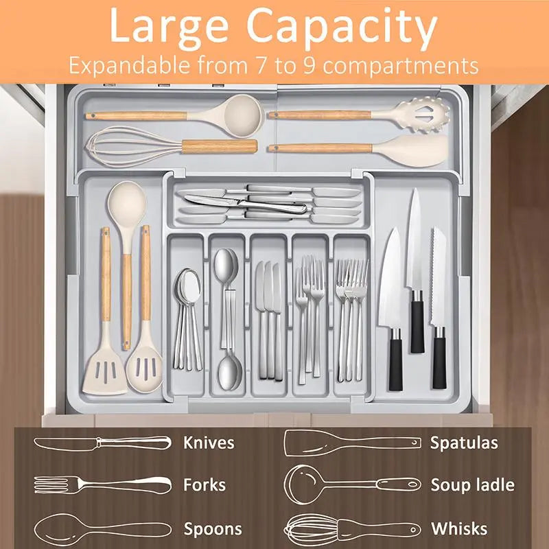 Expandable Drawer Organizer Tray