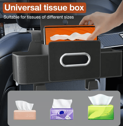 3-in-1 Car Backseat Organizer – Keep Your Ride Clean & Organized!