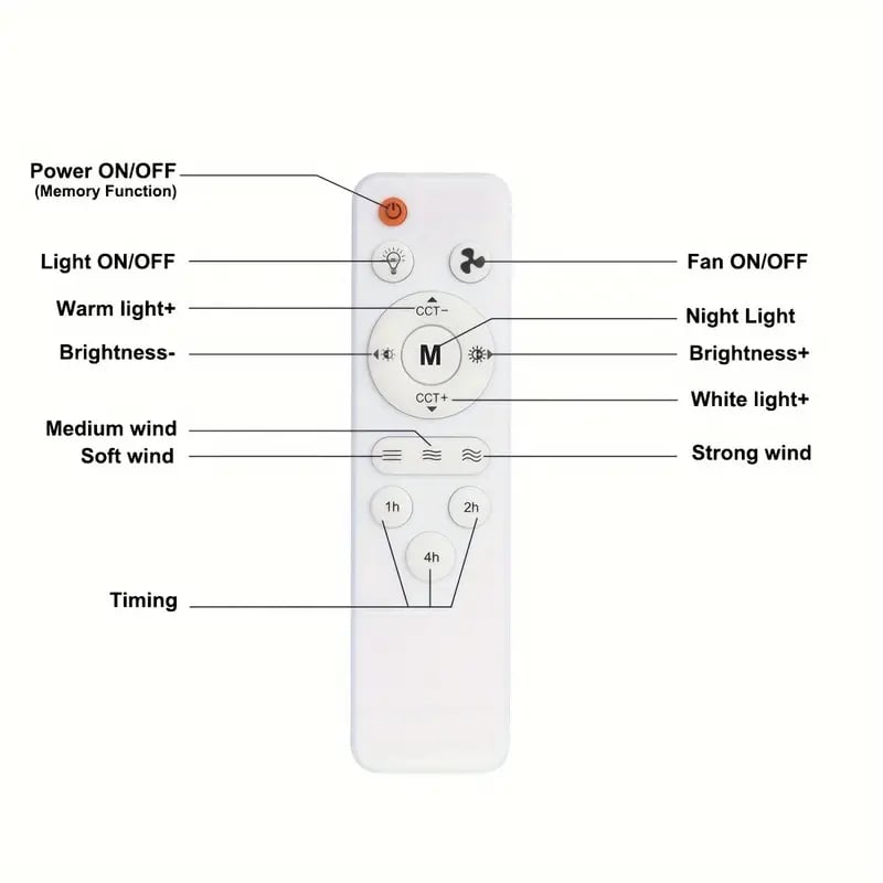🏆LAST DAY SALE 49% OFF🔥SmartBreez 40W LED Ceiling Fan Light – 20.5” Ultra-Quiet with Remote 🎯 | E27 + FREE B22 Adapter 🔌 | For Bedroom 😴, Kitchen 👩‍🍳 & Garage 🛠️ – UK Ready! 🇬🇧