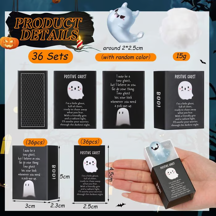 🔥Last Day 49% OFF - 👻Glow in the Dark Mini Ghost Figures with Box