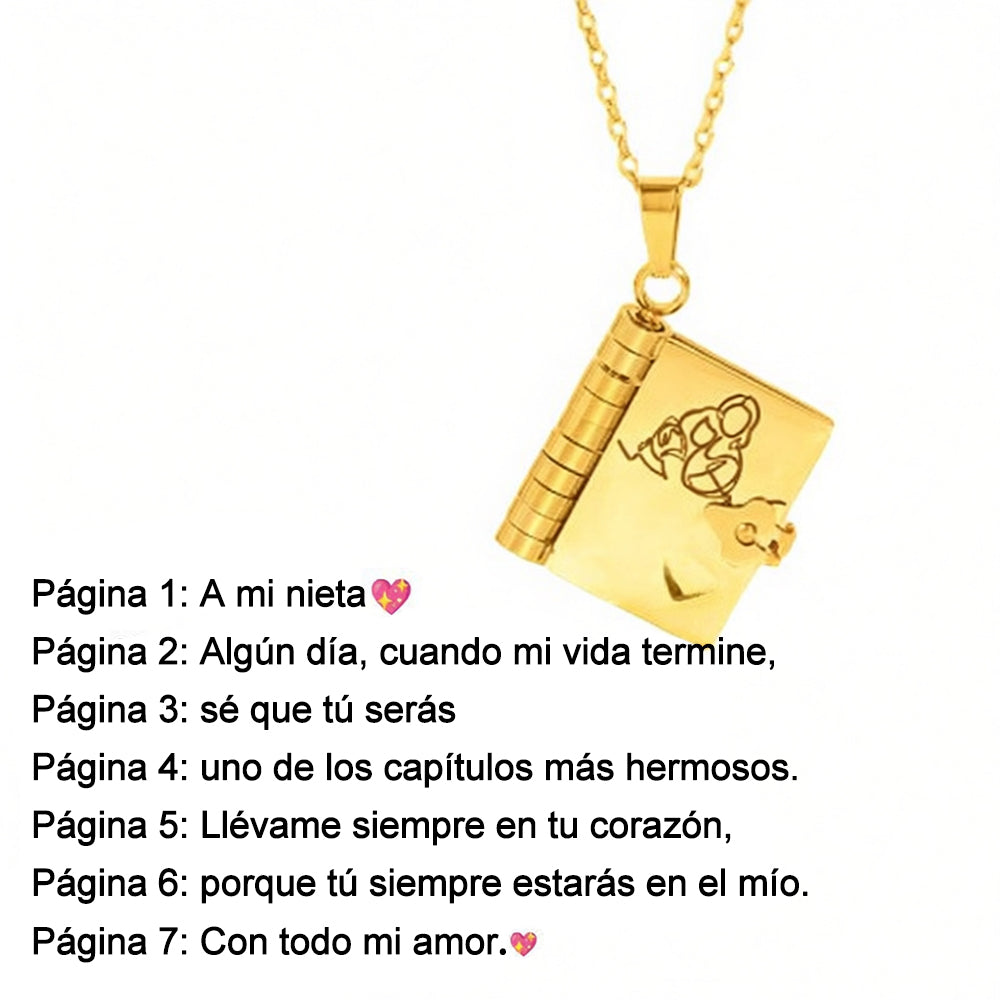 💖 Love Letter Heart Necklace – A Timeless Gift of Love