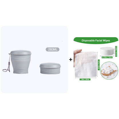 🔥Limited-time offer – 50% off🔥Collapsible Silicone Travel Cup with Lid