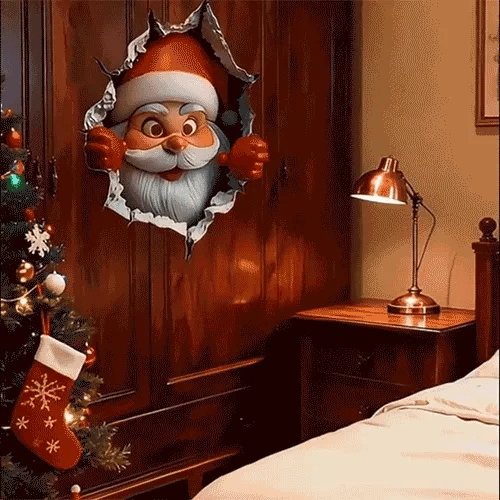 😍Santa Claus Wall Sticker