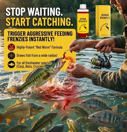 🎣 Fish Go Crazy for This! 🐟 Fast-Acting Red Worm Fish Attractant Liquid