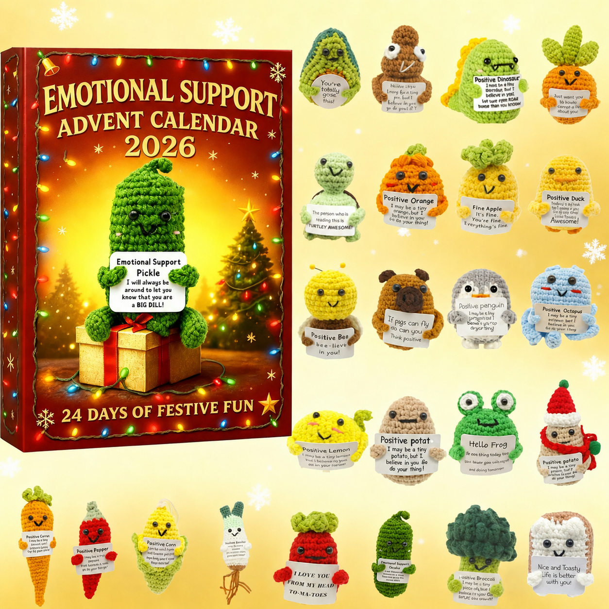 🎄EMOTIONAL SUPPORT ADVENT CALENDAR 2026