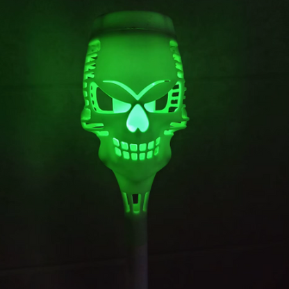 🔥LAST DAY 50% OFF  -🔥Solar Halloween Skull Garden Stake Lights💀