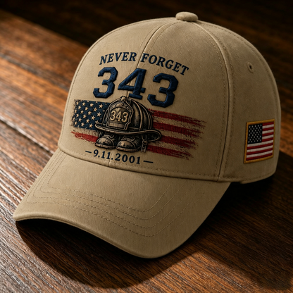 🧢Never Forget 343 Memorial Cap 🎁Buy 2 Get 10% Off