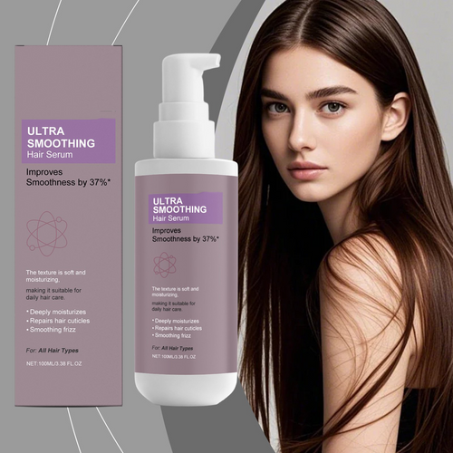 🔥Ultra Smoothing Hair Serum – Reduce Frizz & Deep Hydration🥳 Buy 2 Get 1 Free