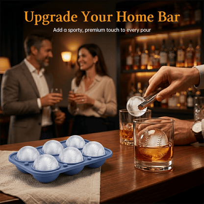 🧊⚾Baseball-Shaped Ice Ball Mold 🥃