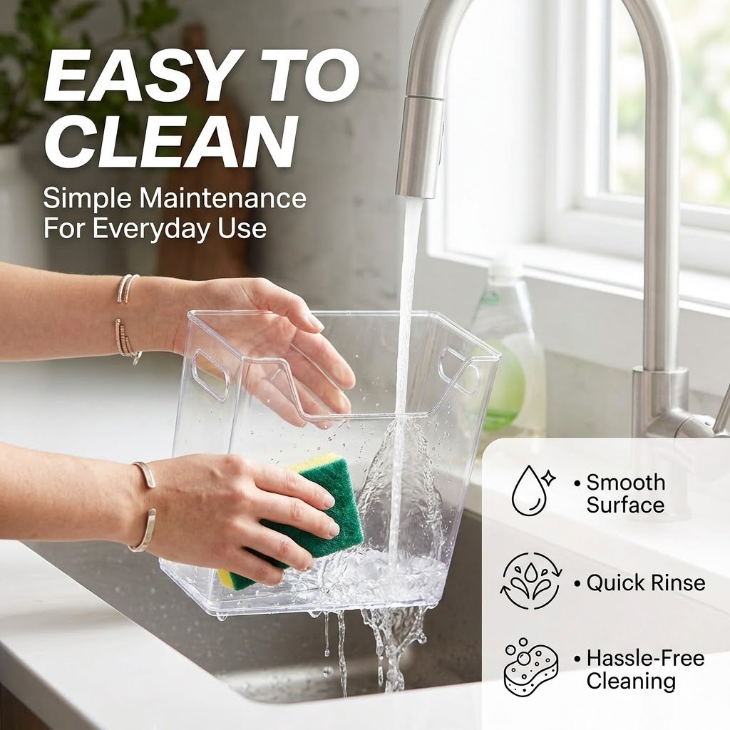 🔥Crystal Clear Freezer Storage Bins🥳Buy 2 Get 1 Free