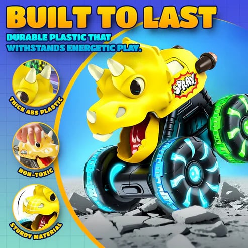 🎁Dino Truck Toy with Motion Activated Light