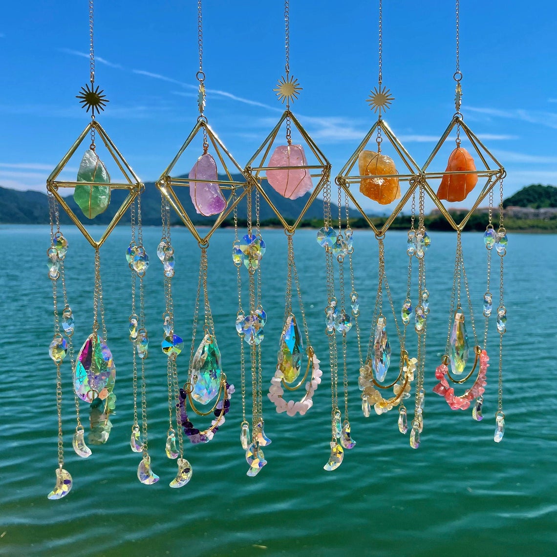🥳Handmade Aurora Crystal Suncatchers🔥Buy 2 Get 10% Off