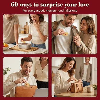 💌DIY Love Notes Box - Mini Blank Cards & Envelopes for Him/Her💕