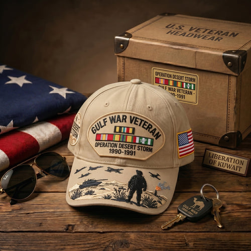 US Last Day Promo: 49% OFF 🎖️ - Gulf War Veteran Tribute Cap