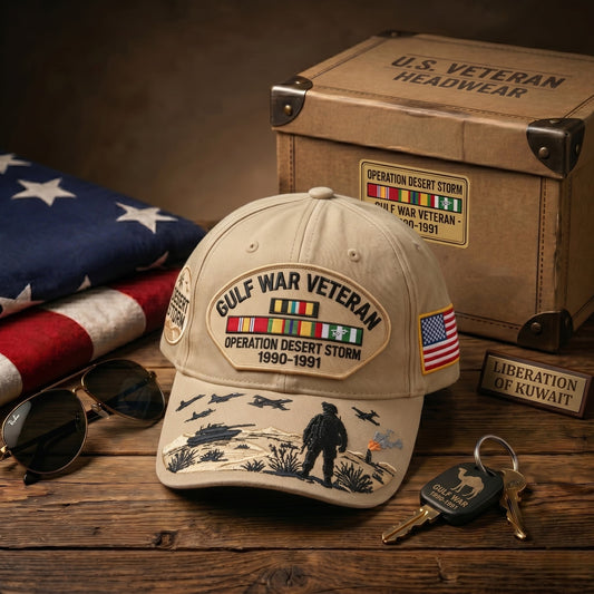 US Last Day Promo: 49% OFF 🎖️ - Gulf War Veteran Tribute Cap