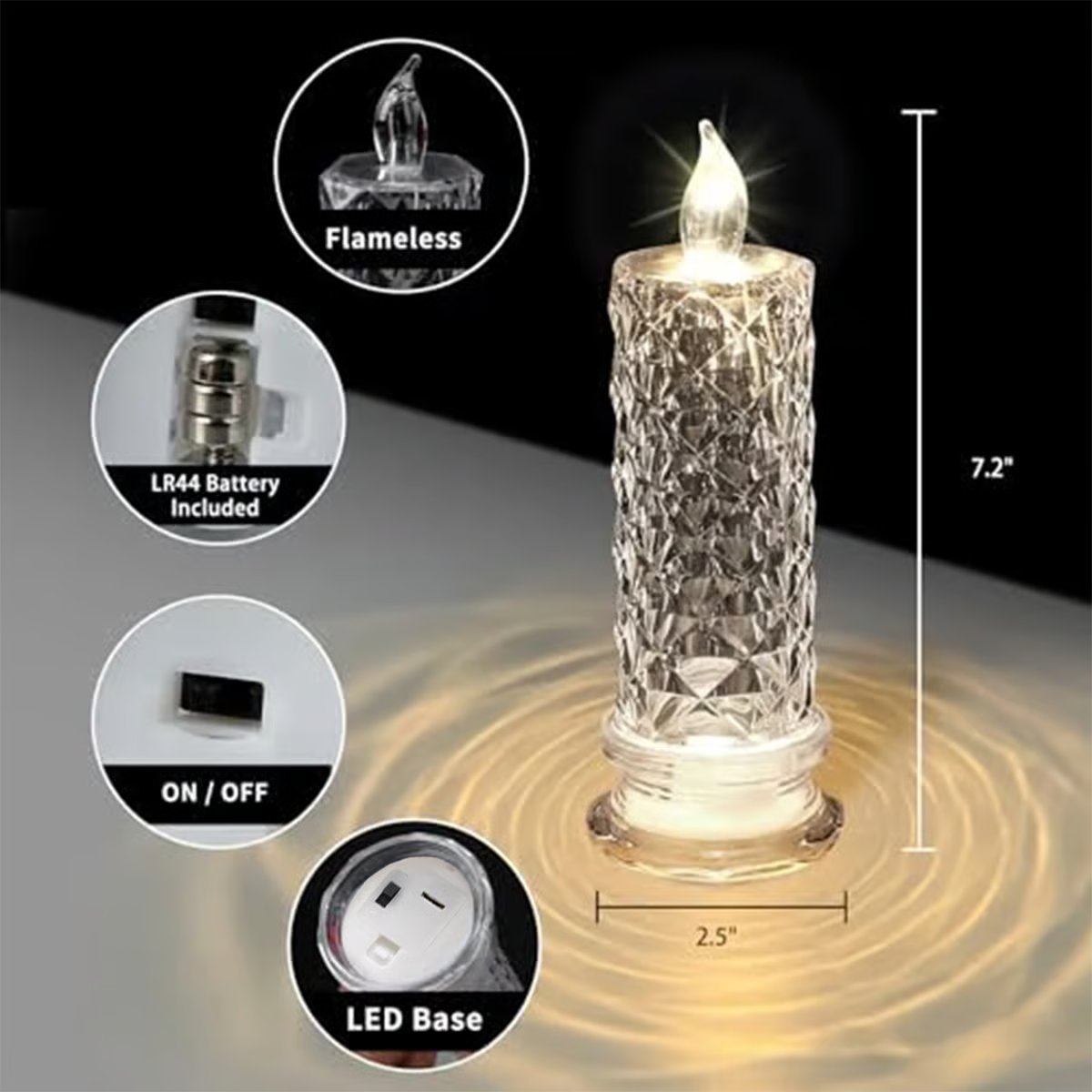 Flameless LED Candles