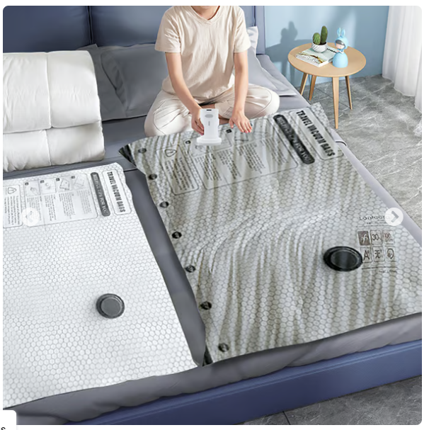 🧳 Hot Selling Vacuum Compression Bags | Travel Essentials for Space Saving