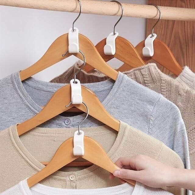🔥The best closet helper]Space-Saving Clothes Hanger Connector Hooks