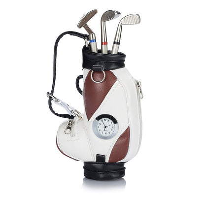 ⛳Golf Pen Holder + 3-Pen Set🏌️‍♂️Elevate Your Office Desk – A Hole-in-One for Style & Function