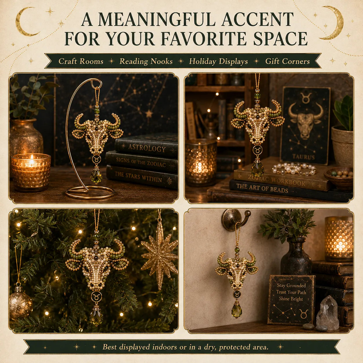 ✨ Zodiac Blessing Beaded Ornament DIY Kit