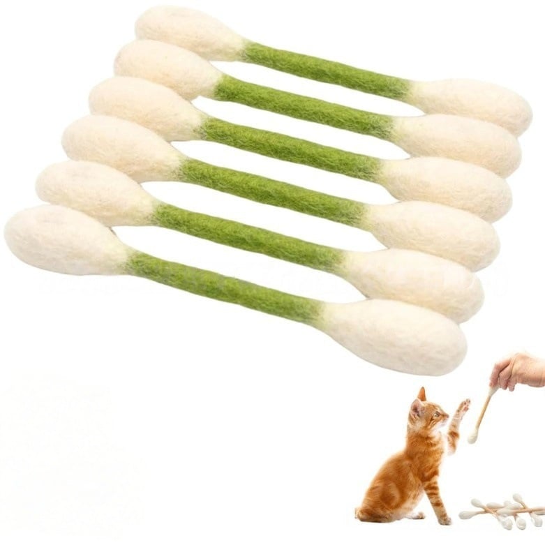 ❤️For happy, healthy, and active indoor cats🐱Swabs Large Size Cat Toys with Catnip 🔥🔥 Buy 2 Get 1 Free