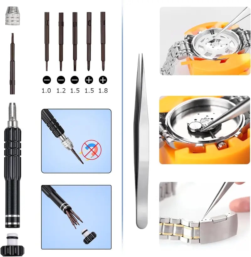 🔥Best Selling Watch Repair Tool Kit ⌚️Limited Time Discount