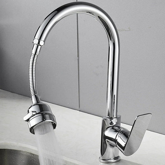 Kitchen Faucet with 360° Swivel Handheld Spray